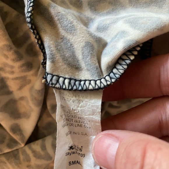 Entro animal print dress. Size small - Picture 5 of 5